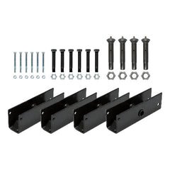 CURT 137383 Trailer Axle Attaching Parts (AP) Suspension Kit for 2000-8000-lb. Slipper Triple Axles