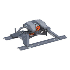 CURT 16321 PowerRide 30K 5th Wheel Hitch with Base Rails, 30,000 lbs