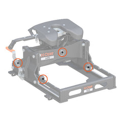 CURT 19103 Replacement S-Series 5th Wheel Slider Bumpers