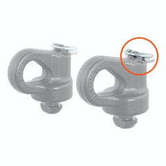 CURT 19251 Replacement Gooseneck Safety Chain Anchor Pins (Fits 60691)