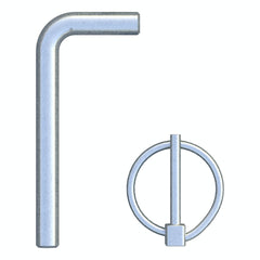 CURT 19251 Replacement Gooseneck Safety Chain Anchor Pins (Fits 60691)