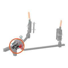 CURT 19300 Replacement TruTrack Trailer-Mounted Weight Distribution Hardware Kit