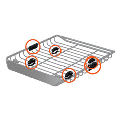 CURT 19303 Replacement Rooftop Tent Mounting Hardware