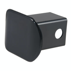 CURT 22181 2 Black Plastic Hitch Tube Cover (Packaged)