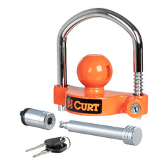 CURT 23092 Hitch & Coupler Lock Set 2 in. or 2-1/2 in. Receivers 1-7/8 in. to 2-5/16 in. Couplers