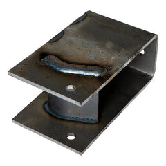 CURT 298553 Rear Trailer Axle Hanger - 8-1/2" x 3-1/8", 12,000-16,000-lb. Axle Rating
