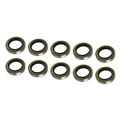 CURT 333957 Double Lip Grease Seal - 1.5" ID, 10-Pack