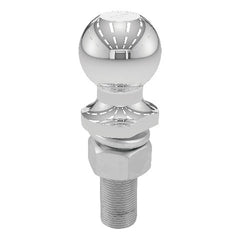 CURT 40174 2 in. Trailer Ball (1 in. x 3 in. Shank 6000 lbs. Chrome Packaged)