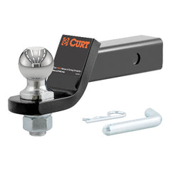 CURT 45836 Loaded Ball Mount with 2" Ball, Imported (2" Shank, 7,500 lbs., 2" Drop)