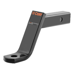 CURT 45870 Class 3 Ball Mount, Imported (2" Shank, 7,500 lbs., 6" Drop, 9-1/4" Long)