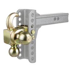CURT 45924 Replacement Hook & Step Dual-Ball for Adjustable Channel Mount (Fits 45904)