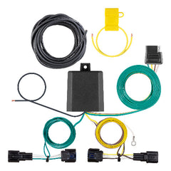 CURT 56490 Custom Wiring Harness, 4-Way Flat Output, Select Kia Telluride