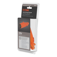 CURT 58273 7-Way RV Blade Connector Tester (Packaged)