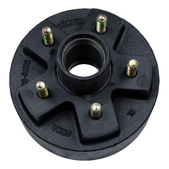 CURT 814209 7" Brake Drum Hub with Bearing Kit - 5 on 4-1/2", 1/2" Studs, 2,200-lb. Axles