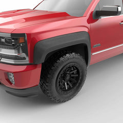 EGR Baseline Standard Style Fender Flares 14-18 Chevrolet Silverado 1500 15-19 Chevrolet Silverado 2500HD - Non Short Box set of 4 BLF2009