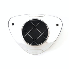 Edelbrock 1002 Pro-Flo 1000 Series Chrome Air Cleaner with Foam Element with 5-1/8 Air Horn