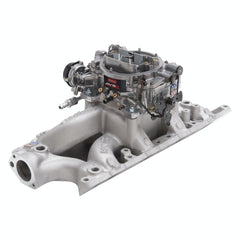 Edelbrock 2033 MANIFOLD and CARB KIT PERF RPM AIR GAP SBF 289-302 NATURAL FINISH