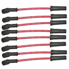 Edelbrock 22717 SPARK PLUG WIRE SET, GM LS ENGINES WITHOUT HEAT SHIELDS RED WIRE (SET OF 8)