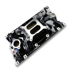 Edelbrock Perf EPS Manifold for Small-Block Chevy Vortec, Black Plasma Finish PN. 2716-BP