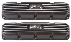 Edelbrock 41993 V/C CLASSIC FINNED ALUM AMC BLK POWDER