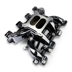 Edelbrock Performer RPM Small Block Chevy LS1 Intake Manifold Only, Black Plasma finish PN. 71187-BP