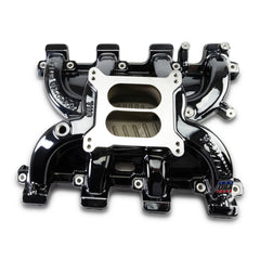 Edelbrock Performer RPM Small Block Chevy LS1 Intake Manifold Only, Black Plasma finish PN. 71187-BP