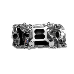 Edelbrock RPM Air-Gap Intake Manifold for Big-Block Chevy Oval Port, Chrome Plasma Finish PN. 7561-CP