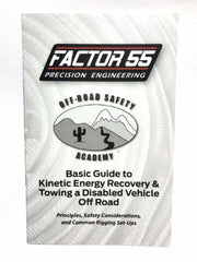Factor 55 BASIC GUIDE TO KINETIC ENERGY RECOVERY & TOWING A DISABLED VEHICLE OFF ROAD 10001