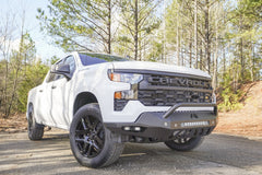 Fab Fours Vengeance Front Bumper, Pre-Runner Guard, Sensor Compatible, 2-Stage Black Powder Coat CS22-D5652-1