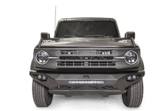 Fab Fours Vengeance Front Bumper, No Guard, Matte Black Powder Coat FB21-D5251-1