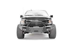 Fab Fours Premium Winch Front Bumper, Pre-Runner Guard FF18-H4552-1
