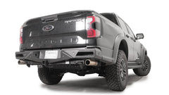 Fab Fours Vengeance Rear Sensor Bumper, Bare Steel FR24-E6451-B