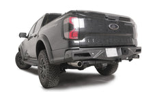 Fab Fours Vengeance Rear Sensor Bumper, Bare Steel FR24-E6451-B