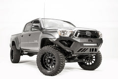 Fab Fours Vengeance Front Bumper, No Guard, 2-Stage Black Powder Coat TT12-D1651-1