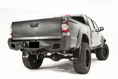 Fab Fours Vengeance Rear Bumper, 2-Stage Black Powder Coat TT12-E1651-1