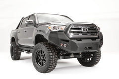 Fab Fours Premium Winch Front Bumper, No Guard, 2-Stage Black Powder Coat TT16-B3651-1