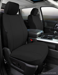 FIA Seat Protector Custom Seat Cover, Bench Seat, Black SP89-48BLACK