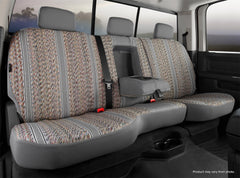 FIA Wrangler Custom Seat Cover, 40/60 Split Seat, Gray TR42-90GRAY