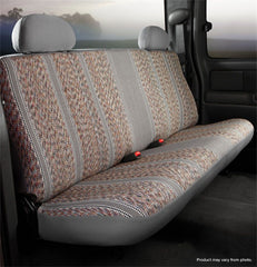 FIA Wrangler Custom Seat Cover, Rear Bench Seat, Gray TR45-14GRAY