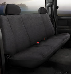 FIA Wrangler Solid Custom Seat Cover, Rear Bench Seat, Black TRS45-12BLACK