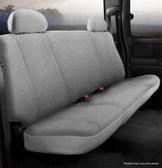 FIA Wrangler Solid Custom Seat Cover, Rear Bench Seat, Gray TRS45-12GRAY