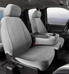 FIA Wrangler Solid Custom Seat Cover, 40/20/40 Split Seat, Gray TRS49-58GRAY