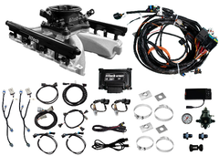 FiTech 37015 Ultra Port LS 750 HP EFI Black System With LS1 Intake