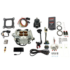 FiTech 96413 Go EFI 8 1200 HP Bright Aluminum Finish System Master Kit