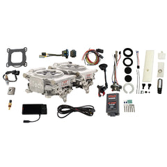 FiTech 96561 Go EFI 2x4 625 HP Bright Aluminum EFI System Master Kit