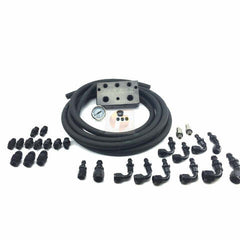 Fleece Performance 2007.5-2018 Cummins Regulated Return Fuel Distribution Block pn fpe-crr-20-0806