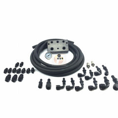 Fleece Performance 2007.5-2018 Cummins Regulated Return Fuel Distribution Block pn fpe-crr-20-0806