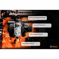 Fleece Performance Fleece Performance Turbo Drain line kit for Cummins VGT FPE-CTDT-VGT-KIT