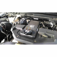 Fleece Performance Cummins Billet Oil Cap Cover Black pn fpe-oc-cr-f