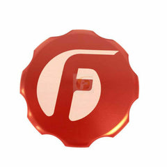 Fleece Performance Cummins Billet Oil Cap Cover Red pn fpe-oc-cr-f-red
